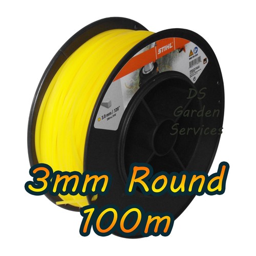Strimmer line 3mm 100m round - x,