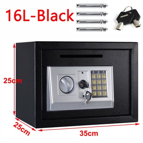 Large digital steel safe - large,