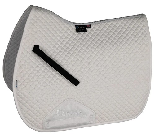 Shires arma white saddle - shires,