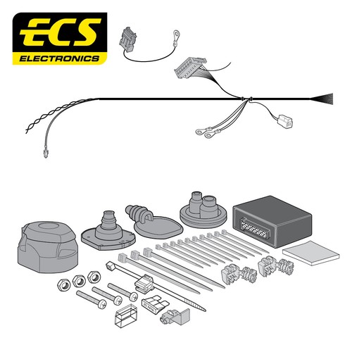 Ecs pin car towbar - 13,