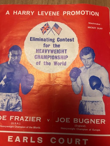 Boxing program joe - joe, vs