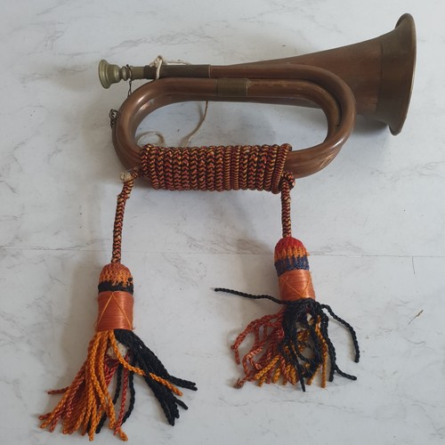 Vtg repro military bugle - military,