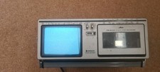 Vintage Hitachi K-2400 TV/Radio/Cassette Recorder - Trimode Portable Combination