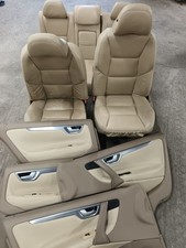 Volvo S60 2.0L PETROL AUTO 00-09 MK1 FULL SEAT SET & DOOR CARDS BROWN/HIGH BEIGE