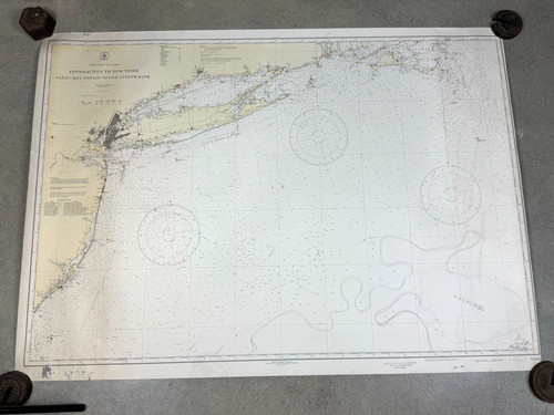 1931 nautical chart - new,