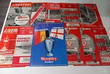 Collection Of 11 Liverpool FC European Match Programmes 1960's and 1970's Bundle