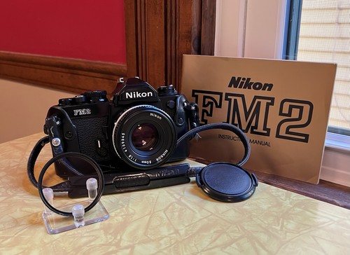 Nikon fm2 slr - fm2, film