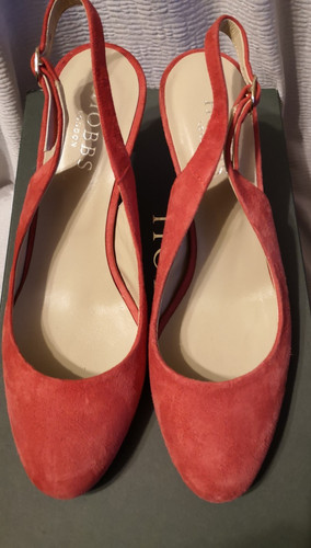 Hobbs soft pink suede - soft,