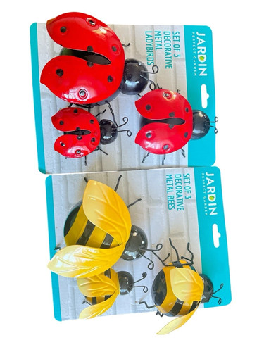 Pack size metal decor - size,