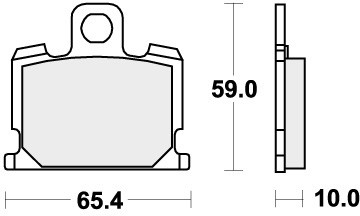 Sbs brake pads - sbs,
