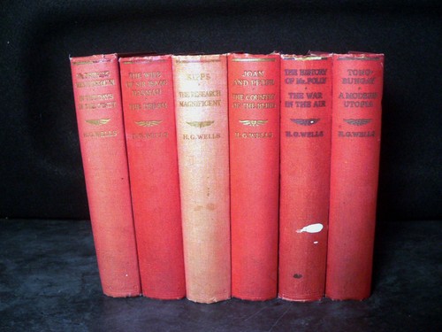 Six antique wells odhams - antique,