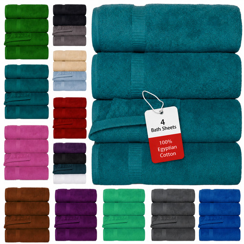 Large jumbo bath sheets - 4x,