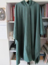 Green Waterproof Poncho with