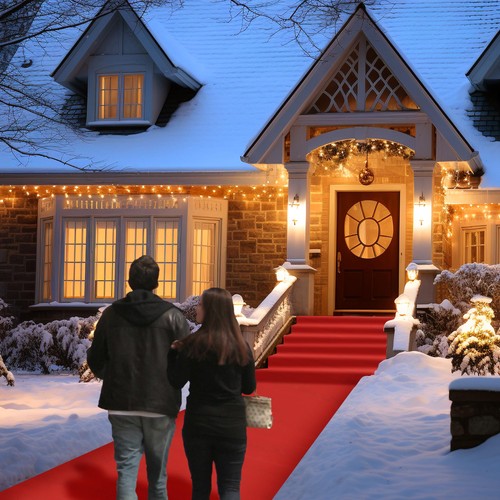 Red carpet runner for - red,