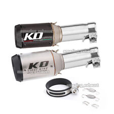 R6 Exhaust Tips Carbon Muffler Mid Link Pipe Slip On For Yamaha YZF-R6 2006-2023