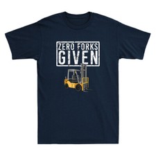 Forklift Driver Art Funny Forklift Operator Saying Gift Vintage Men's T-Shirt
