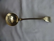 Antique 1926 Silver Plate Ladle William Page Birmingham 16.5 cm 