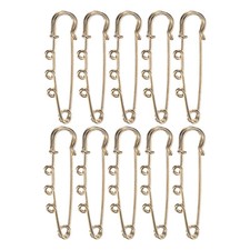 10-Pack Large Safety Pins