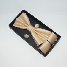 Mens Boxed BOW Tie Cufflinks