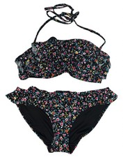 'La Senza' Black Floral Bikini