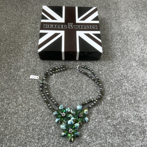 Butler wilson beaded - &, choker