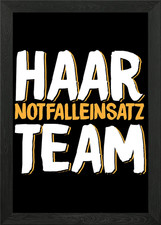 Hairdressing Hairapist Framed