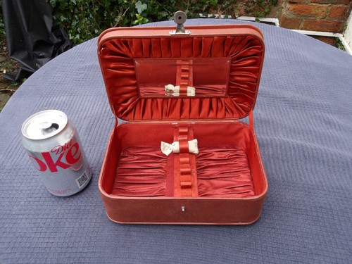 Empty vintage vanity box - vintage, with