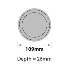 2 Post Rubber Lift Pad