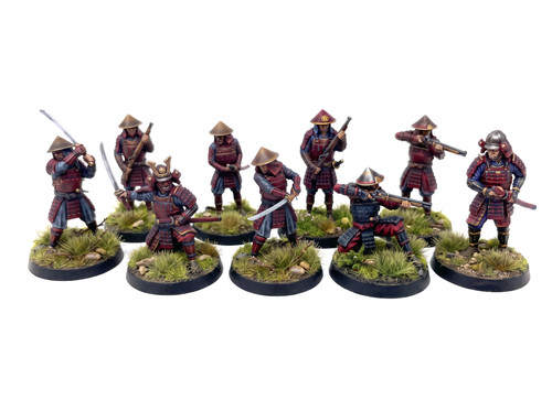 Ashigaru with swords and - ashigaru,