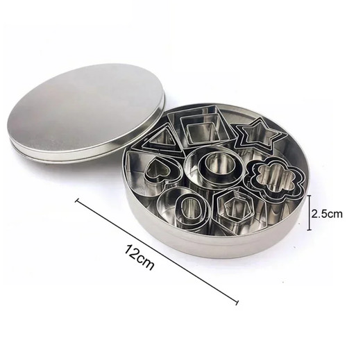 Fondant cookie cutter set - cookie,
