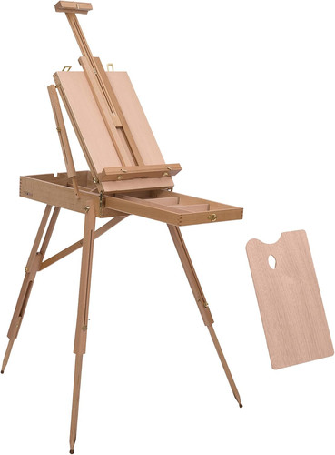 Homcom wooden art - art, easel