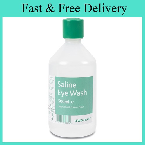 Saline eye wash solution - wash,