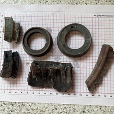 WW2 WW1 Genuine artillery shell pieces ordinance detonator Solent Beach Finds