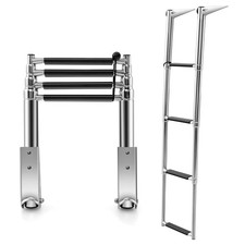 Step telescoping boat - 4-step, ladder