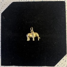 9ct Yellow Gold Small Elephant