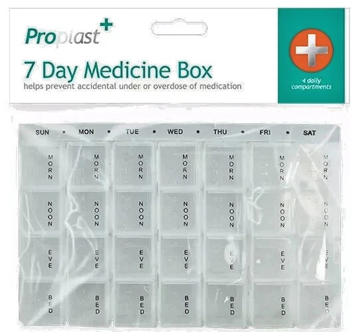 Day pill organizer storage - pill,