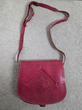 Moroccan Leather Bag Handmade