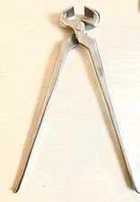 Solid stainless farrier hoof - stainless,