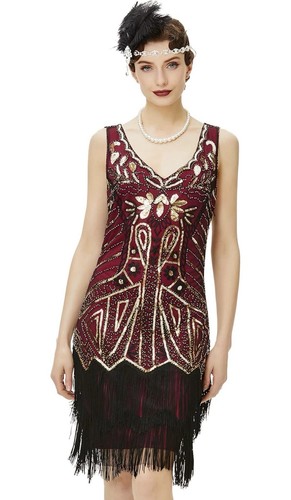 Women flapper dresses - flapper,