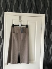 M&S Ladies Skirt Size 10 Ivory