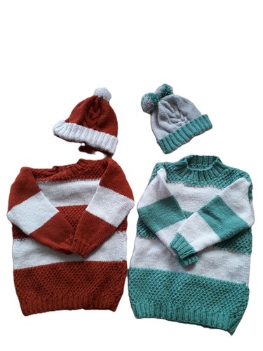 Children hand knitted - children's,