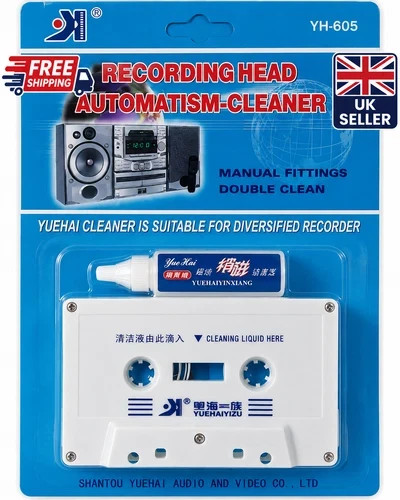 Cassette tape for head - head, cleaner