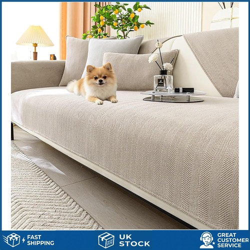 Elegant chenille couch cover - chenille,