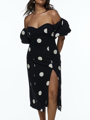 Nwt off shoulder midi dress - nwt,