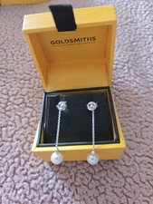 9ct White Gold Freshwater
