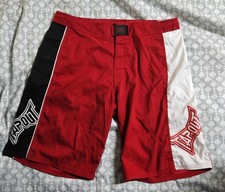 Tapout MMA Fight Shorts Red