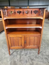 Antique arts & crafts bookcase