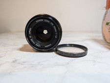CANON FD LENS 50mm f1.8 manual focus PRIME A-1 AE-1 Program AT-1 T50 T70 T90