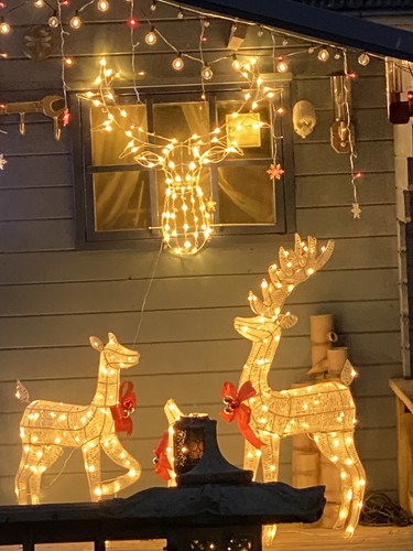 New 85cm hanging - new, reindeer