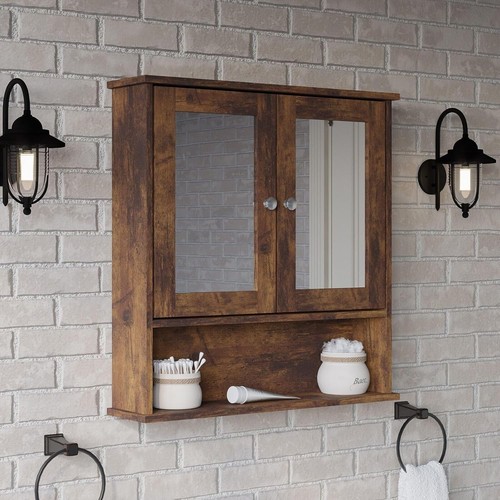 Wall mirror cabinet with - mirror,